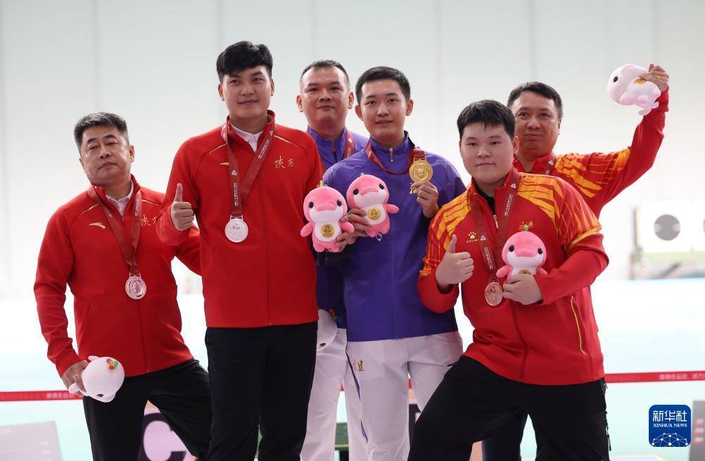 米手枪速射, 当日 米手枪速射, 当日